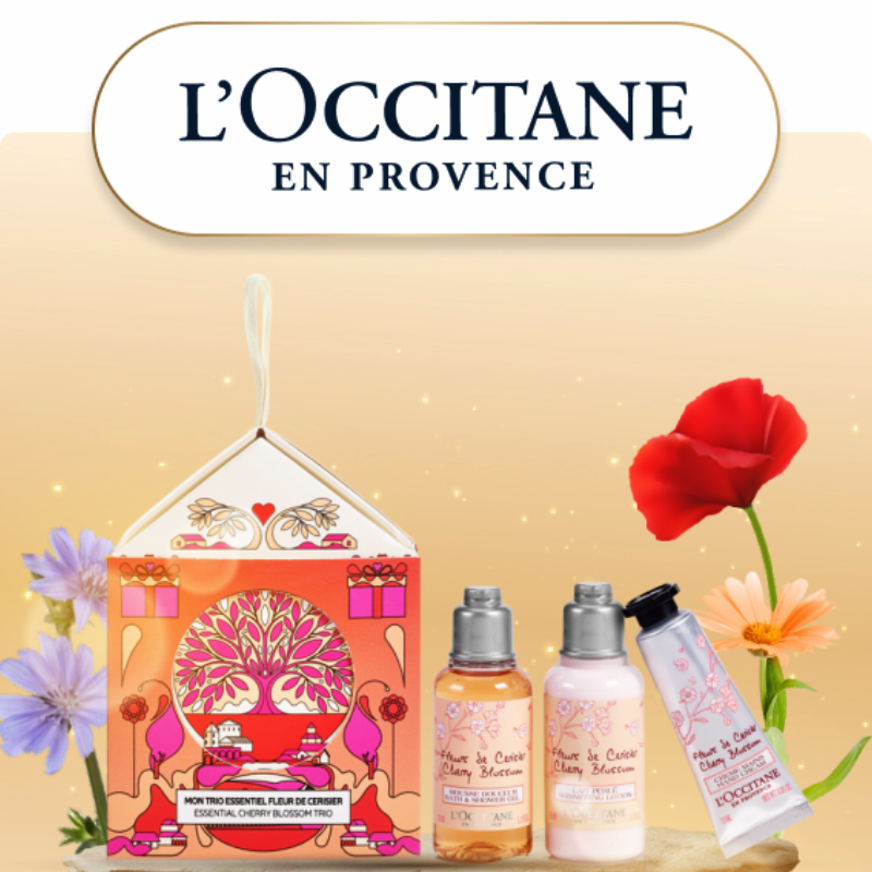 L'OCCITANE Holiday Cherry Blossom Ornament,L'occitane Mon Trio Essential Fleur De Cerisier,L'OCCITANE Holiday Cherry Blossom Ornament ราคา,L'OCCITANE Holiday Cherry Blossom Ornament รีวิว,ของขวัญปีใหม่,ของขวัญวันคริสต์มาส